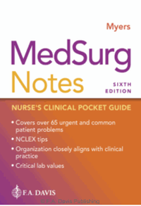 MedSurg notes: nurse's clinical pocket guide, 6th ed
