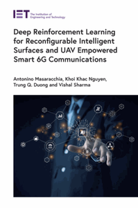 Deep reinforcement learning for reconfigurable intelligent surfaces and UAV empowered smart 6G communications