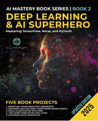Deep learning and AI superhero : mastering TensorFlow, Keras, and PyTorch