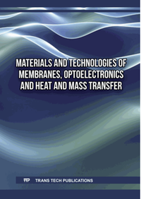 Materials and technologies of membranes, optoelectronics and heat and mass transfer