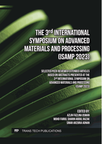 The 3rd international symposium on advanced materials and processing (ISAMP)