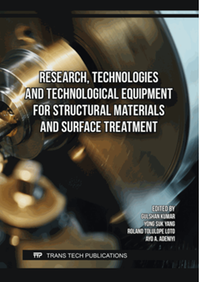 Research, technologies and technological equipment for structural materials and surface treatment