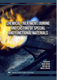 Chemical Treatment, Joining and Casting of Special and Functional Materials
