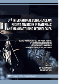 3rd International Conference on Recent Advances in Materials and Manufacturing Technologies