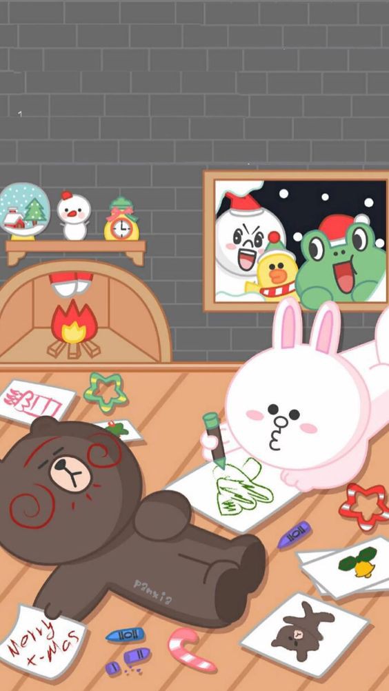 Line Friends wallpaper~全篇60張以上,用萌萌無辜可愛的熊大度過每一天吧! | Girls 女生日常