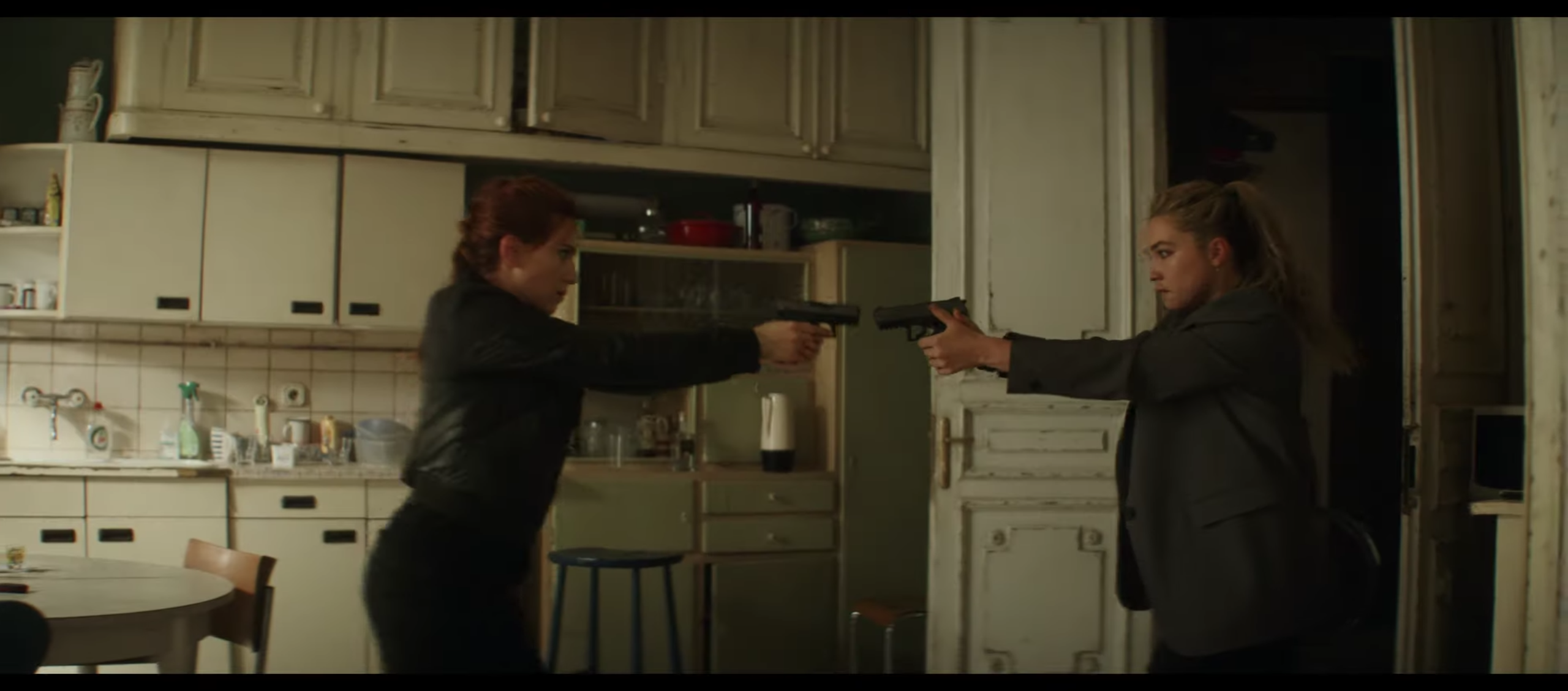 black widow fighting