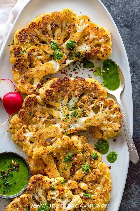 baked cauliflower