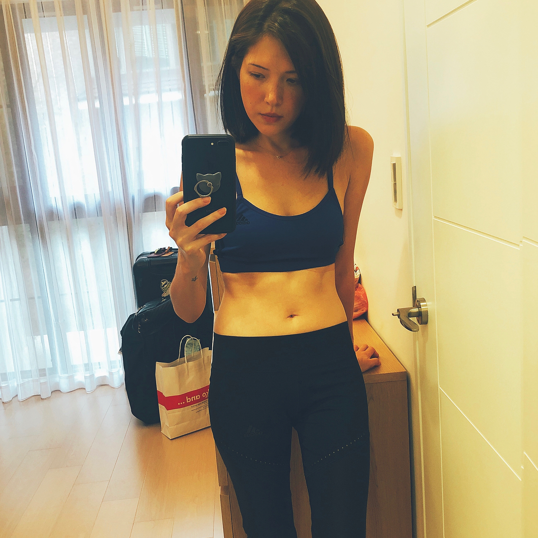 許瑋甯健身運動