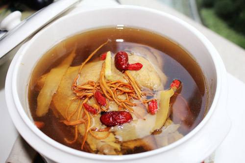 准山沙參蟲草花湯