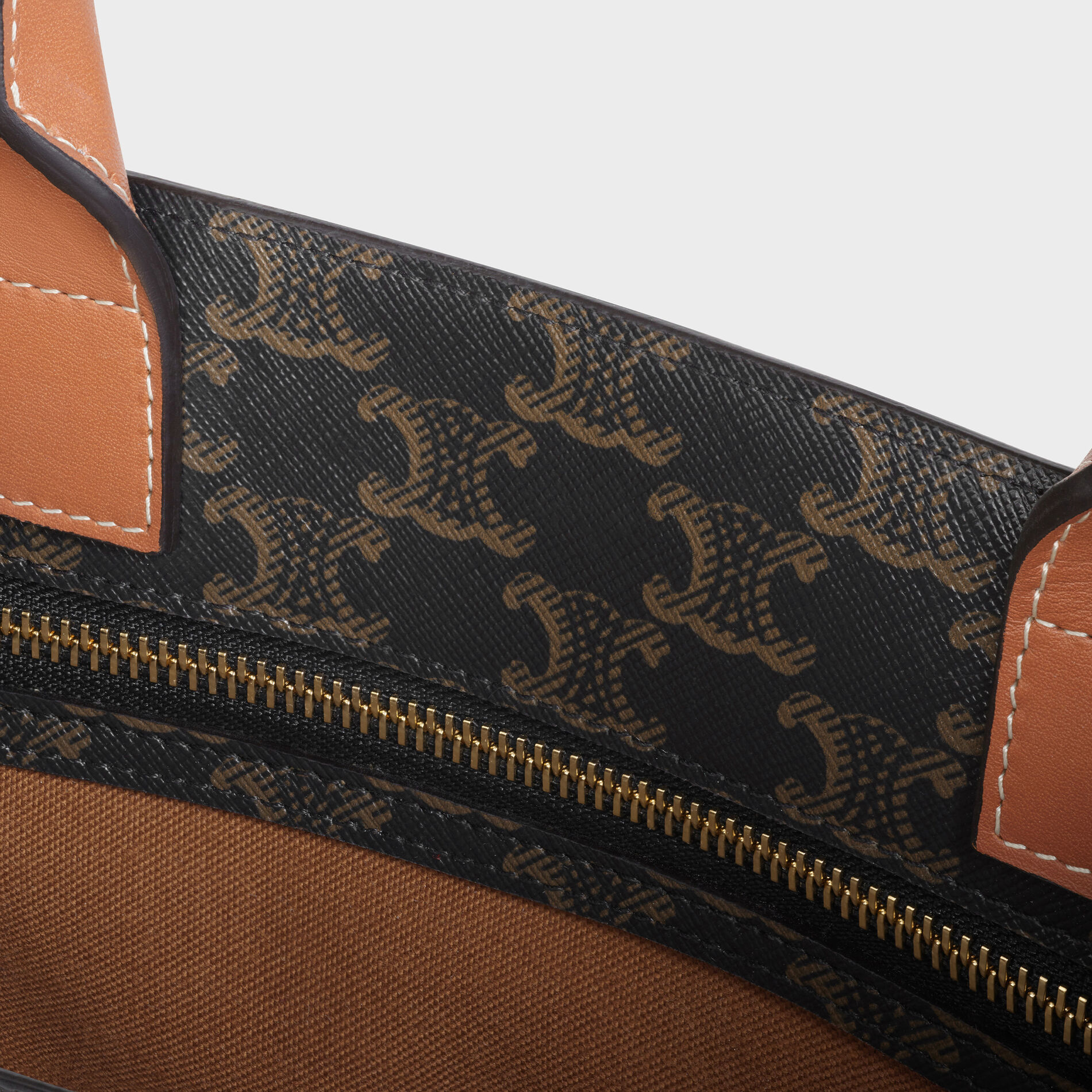 2020 Celine Triomphe Canvas Cabas Bag