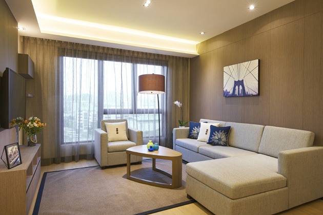A 3-bedroom apartment at Oasia Residence, Singapore