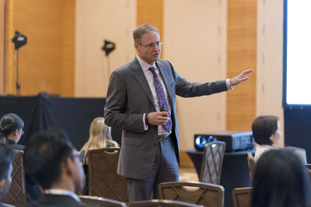 Ian Wilson, senior vice president of non-gaming operations, Marina Bay Sands