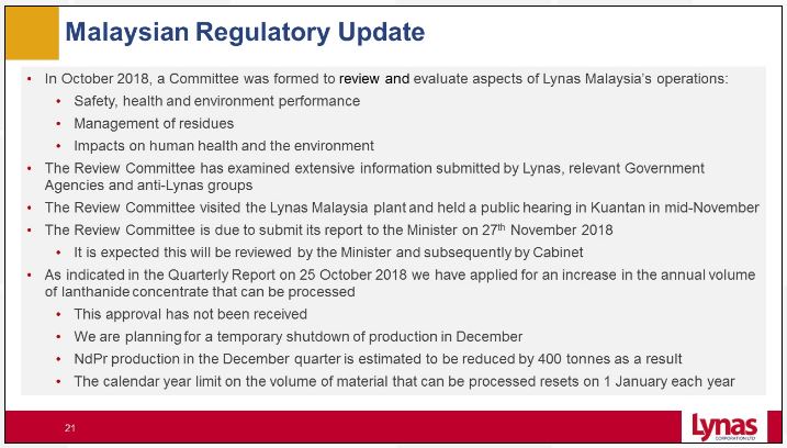 Lynas-Malaysian-Regulatory-Update