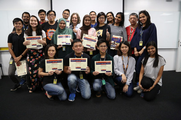 Digi’s Team of First Aiders with the ISO 45001:2018 certificate