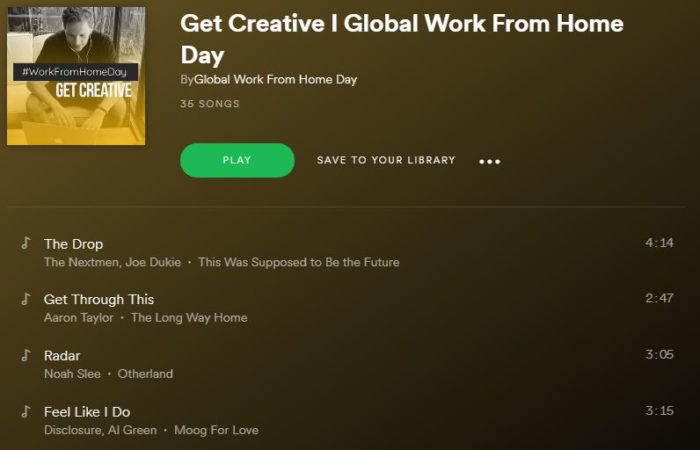 WorkFromHomeDay-Get-Creative