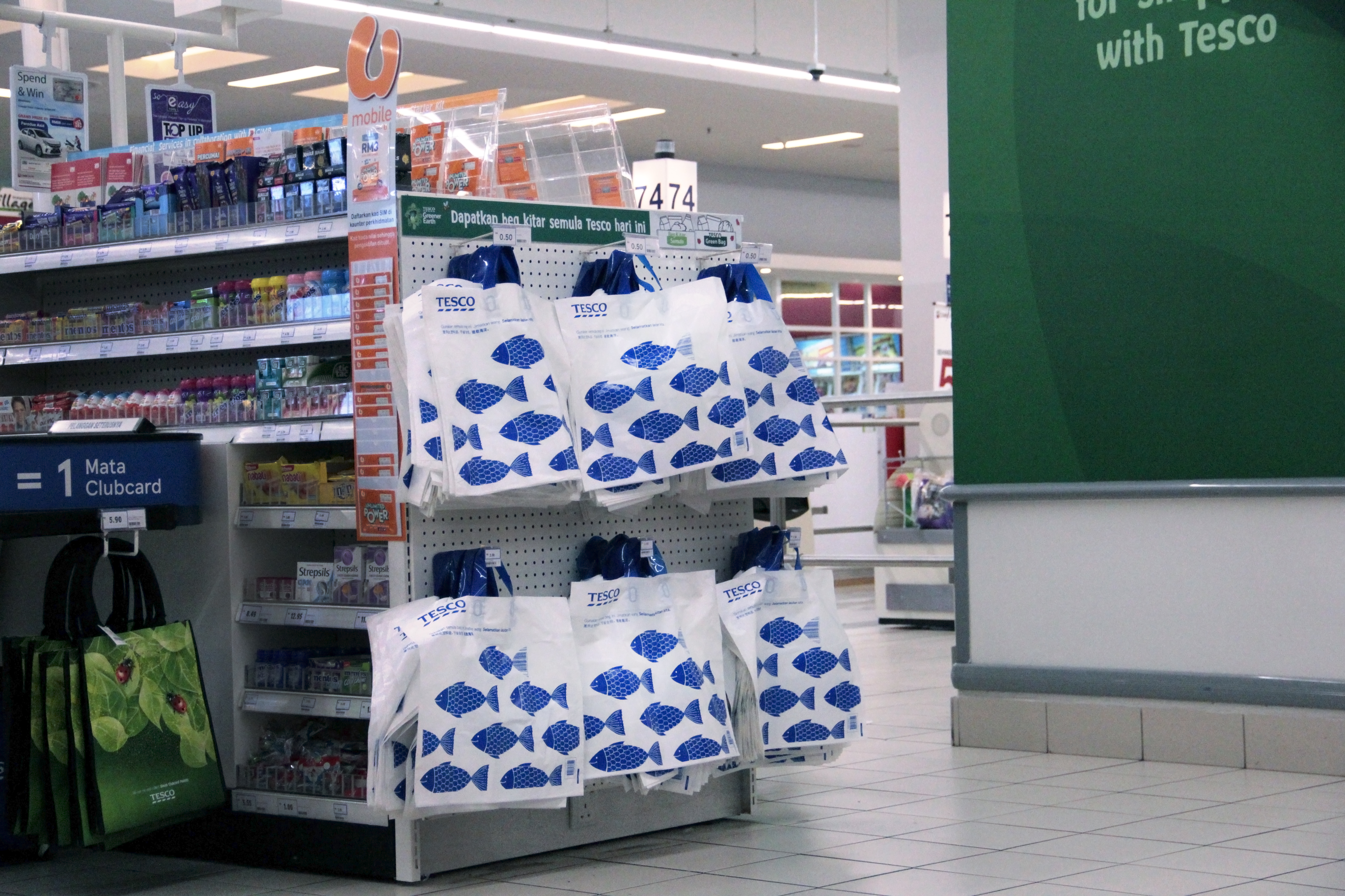 Tesco encourages recycling among consumers with the Bag