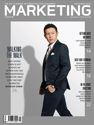 Marketing magazine Singapore, September 2018 Marketing magazine Singapore, September 2018