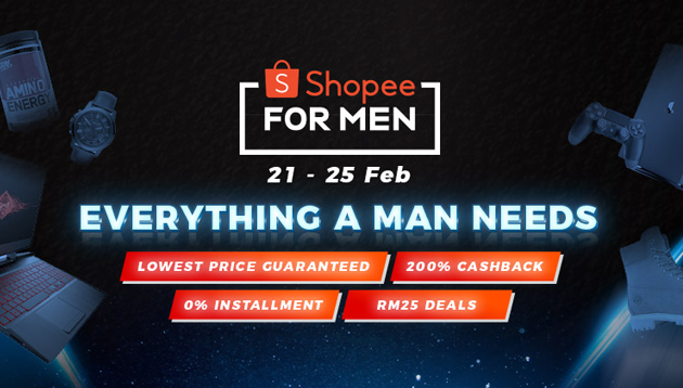 Shopee targets male shoppers by debunking stereotypes