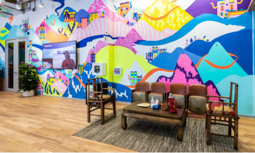 facebook opens new hong kong office marketing interactive facebook office