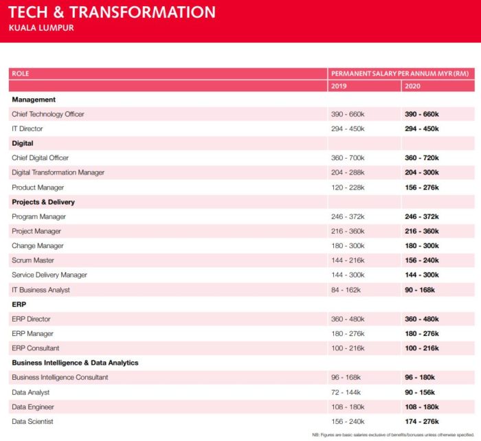 My 2020 Salary Scale Brand Management And Programmatic