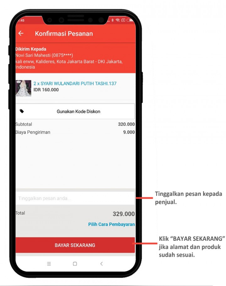 LEXOIR.COM - Cara pemesanan di Lexoir.com
