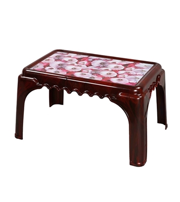 Picture of Classic Center Table Printed Cherry Rose Wood