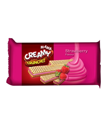 Picture of PRAN Mama Creamy Crunch Strawberry 130g