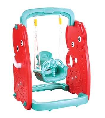 Picture of Elephant Dolna Easy Set Up Playset for Indoor Outdoor Backyard, Easy to Store, Safe Toy for Toddler, Kids