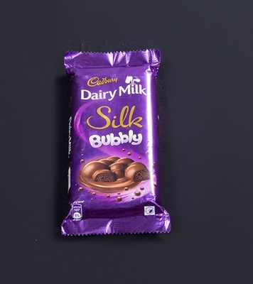 Buy Cadbury Dairy Milk Silk Bubbly 120gm Online