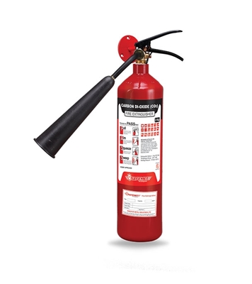 Picture of Safemet  Fire Extinguisher CO2 Gas 2kg