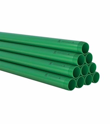 Picture of uPVC Pipe  2"X10' Thread Green