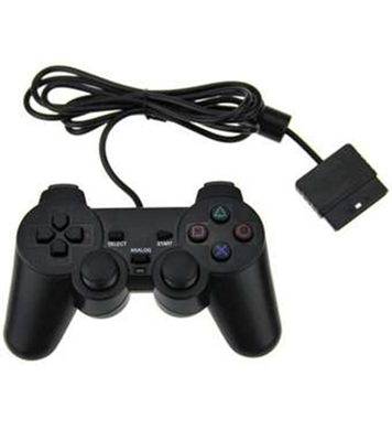 Picture of PS2 Double Shock Controller Black