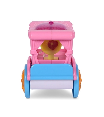 Picture of Bring Happy Dream Music & Light Horse Car For Kids Pink