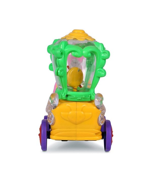 Picture of Bring Happy Dream Music & Light Horse Car For Kids Pink