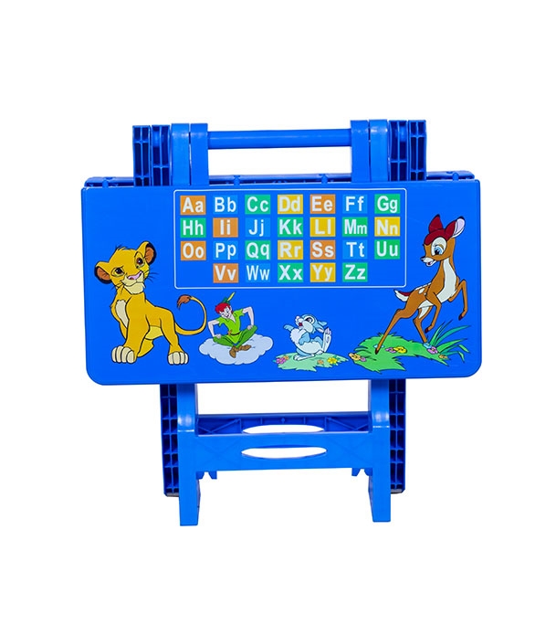 Picture of Baby Folding Table Printed ABC SM Blue