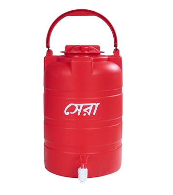 Picture of Sera 20L BLOW Tank with TAP Red