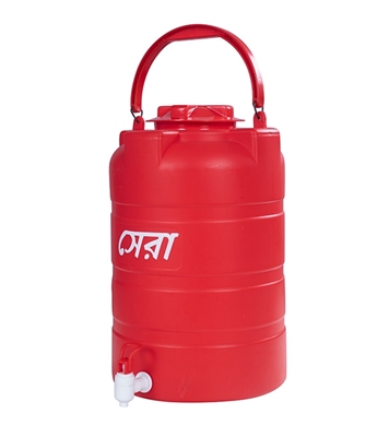 Picture of Sera 20L BLOW Tank with TAP Red