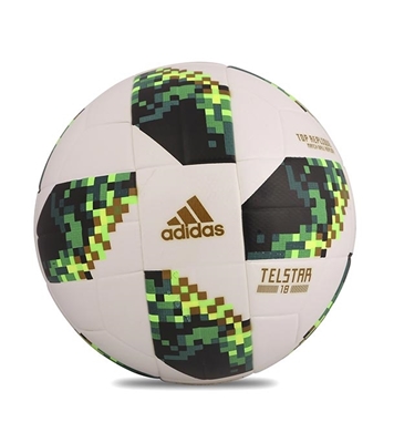 Picture of Adidas World Cup 2018 Telstar Top Replica Football Green & White