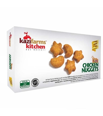 Picture of Kazi Farms Chicken Nuggets Kids 250 gm
