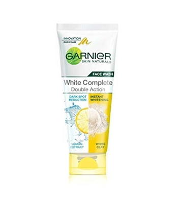 Buy Garnier White Complete Double Action Face Wash 50ml Online