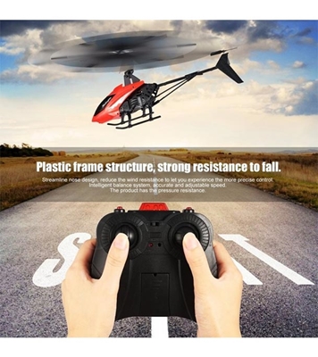 Picture of V Max Radio Control Helicopter Toys for Kids Indoor and Outdoor Play and Fun - Red