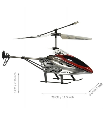 Picture of V Max Radio Control Helicopter Toys for Kids Indoor and Outdoor Play and Fun - Red