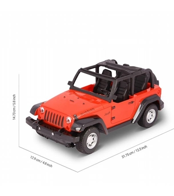 Picture of Remote Controlled Rechargeable Jeep Toy For Kids Indoor and Outdoor Play Game and Fun