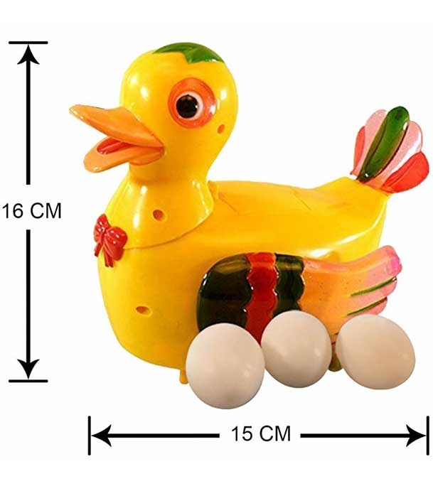 Picture of Happy Duck Lay An Egg Toy For Kids With Light & Music for Indoor and Outdoor Play Fun and Enjoy