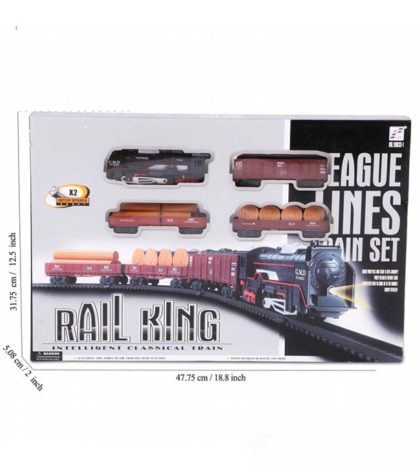 Buy Rail King Intelligent Classical Express Train Track Set Toy Online