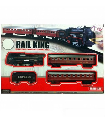 Buy Rail King Intelligent Classical Express Train Track Set Toy Small Online