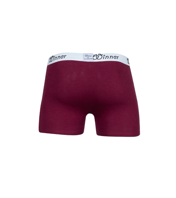 Buy Men's Deluxe Boxer Maroon W0001 Online