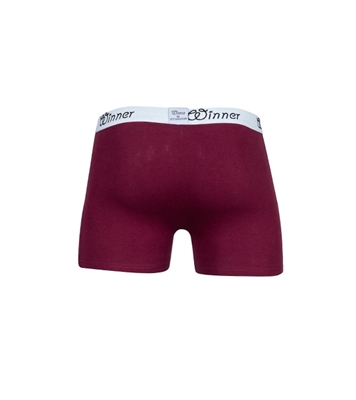 Buy Men's Deluxe Boxer Maroon W0001 Online