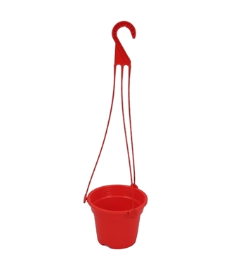 Buy Tel Plastic Hanging Flower Tub Small Red Online at Best Price