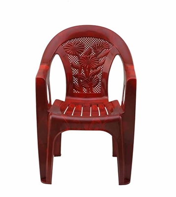 Buy Supreme Chair with Arm Flower Rose Wood Online at Best Price